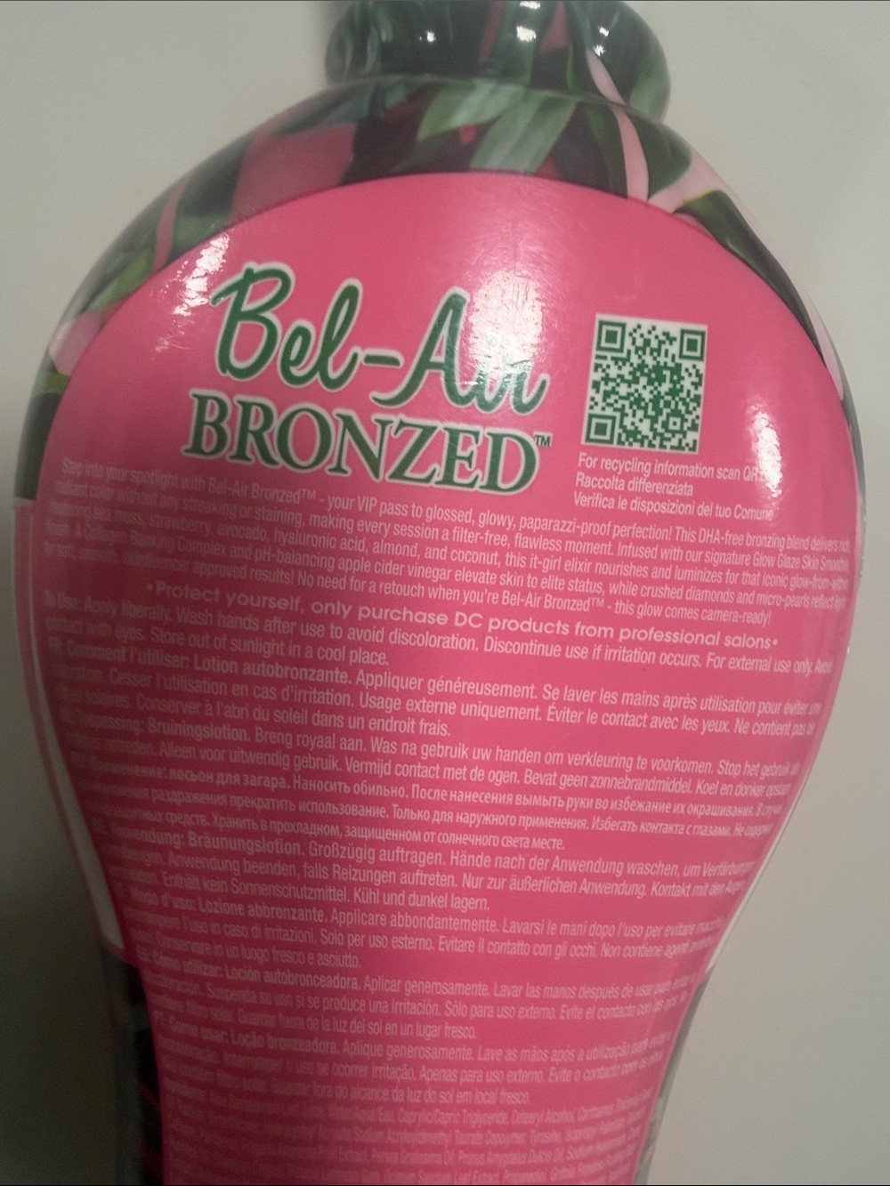 Devoted Creations Bel-Air Bronzed Tanning Lotion – Pink - Picture 3 of 3